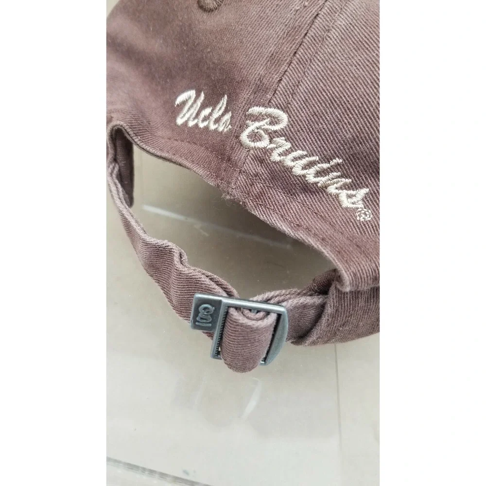 UCLA Bruins Distressed Baseball Cap Hat One Fit Men's Cotton BROWN